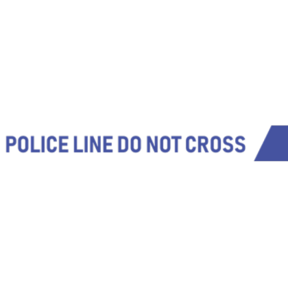 [Transparent] Police Tape / UK Roblox decal