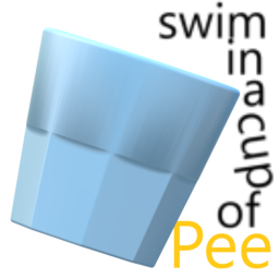 Swim in a cup of Pee