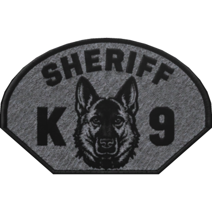 BLF™ Patch - Generic Sheriff K9 [LEFT]