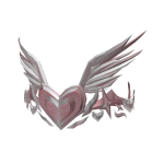  Blossom Winged Heart Crown