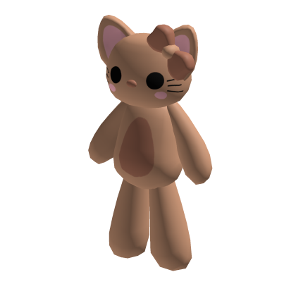 Cozy Cat Brown Plushie Costume