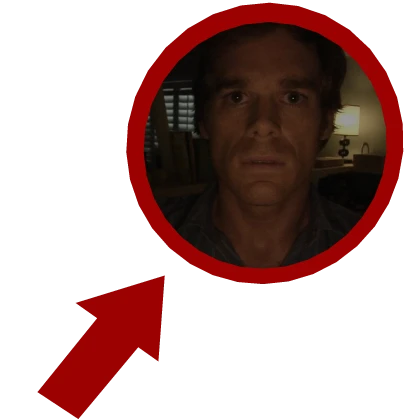 Dexter Red Circle | Roblox Item - Rolimon's