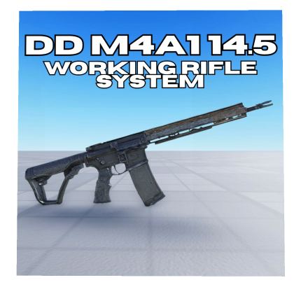 (WORKING GUN) Rifle DD M4A1 14.5 Tool [PBR]