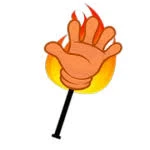 صفعة النارية