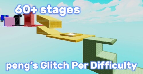 [UPD soon] peng's Glitch Per Difficulty Chart Obby