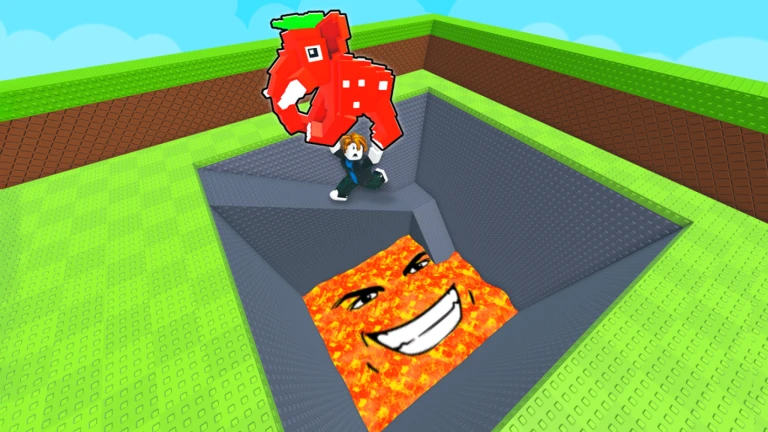 上昇する溶岩から脱出して、ブレーノートを手に入れよう!