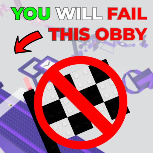 YOU WILL FAIL OBBY official Roblox game thumbnail