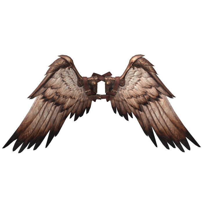[PBR] Mocha Brown Icarus Wings [Addon]