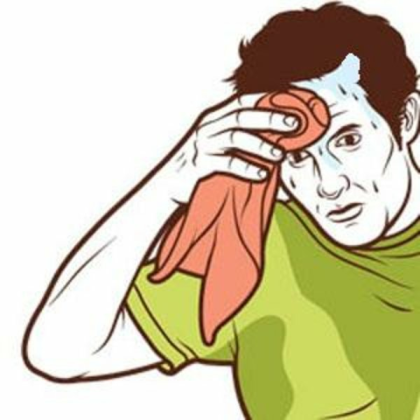 man sweating meme Roblox decal