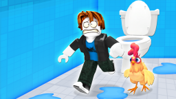 Ucieknij z łazienki Obby [Kurczak z przyszłości]