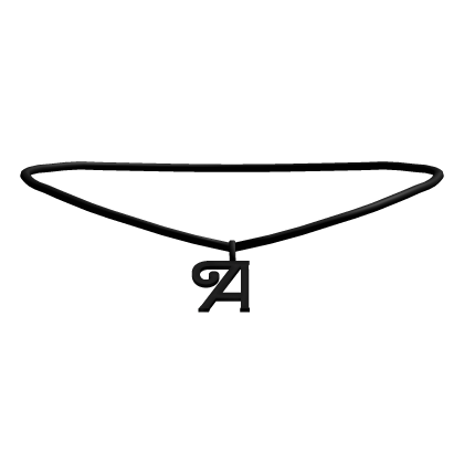 ꒰3.0꒱ BB initial necklace: A