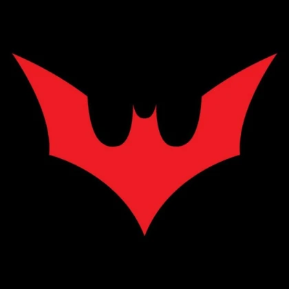 Simple Red Bat icon
