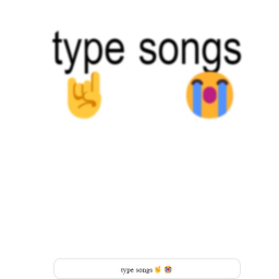 Type lyric😂