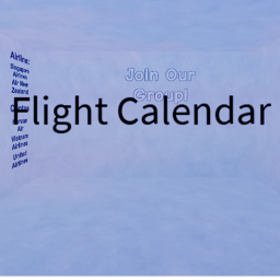 Flight Calendar