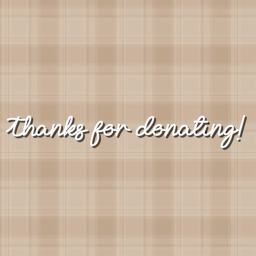 Thanks for donating!