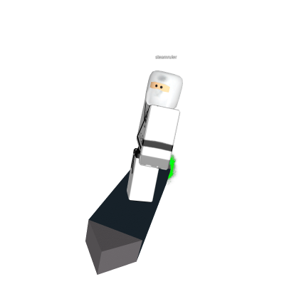 steamruler Riding A Hoverboard
