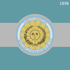 Ejército Argentino 1898.