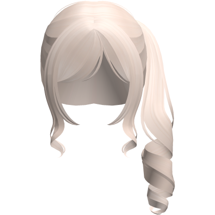 blonde kawaii cute jirai kei doll side ponytail Roblox item