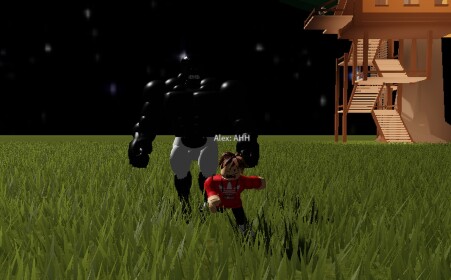 Survival The AMONG US IMPOSTER The Killer At Night