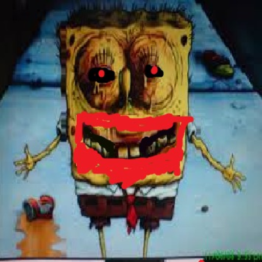 Mega scary spongebob horror. ❓Random event❔