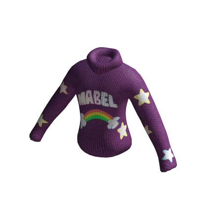 Mabel rainbow sweater top