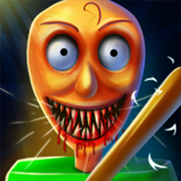 RUN from  scary Baldi