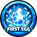 First Egg Roblox badge thumbnail