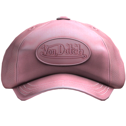 Y2K Scene Trucker Cap (Baby Pink) Roblox item