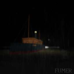 Channel Steamer Fumer ~1895~