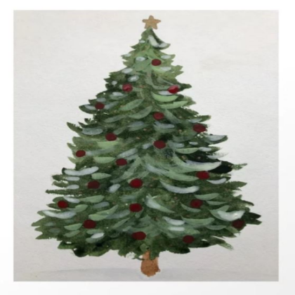 cute christmas tree Roblox decal