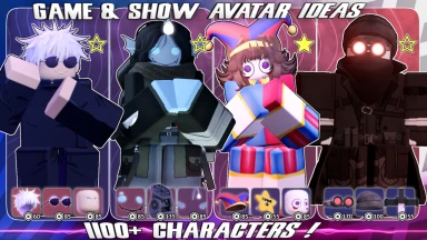 🎮Game & Show Character Avatar Ideas MULTIFANDOM