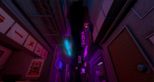 Neon Alleyway