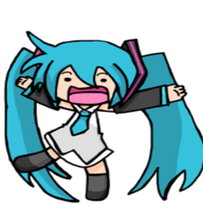 Chibi Hatsume Miku Roblox decal