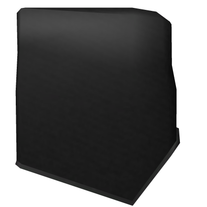 Flipped Black Shoulder Cape Roblox item