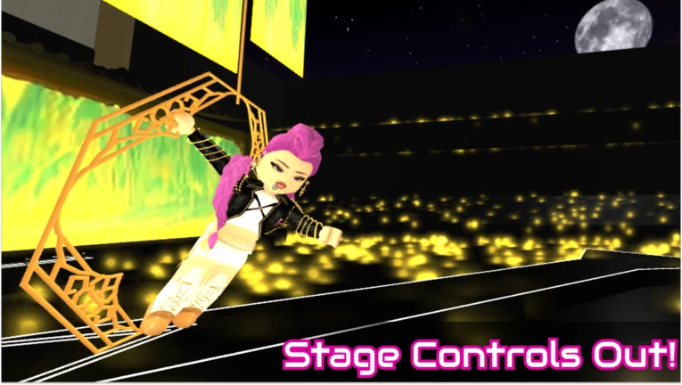 Stage controls out!