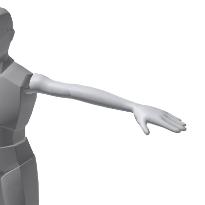 Model Doll Woman Colorable - Left Arm | Roblox Item - Rolimon's