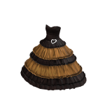 Eurovision Tiered Sachertorte Dress