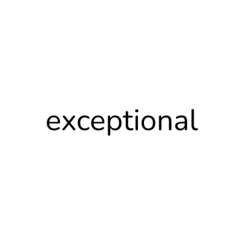exceptional - a short story