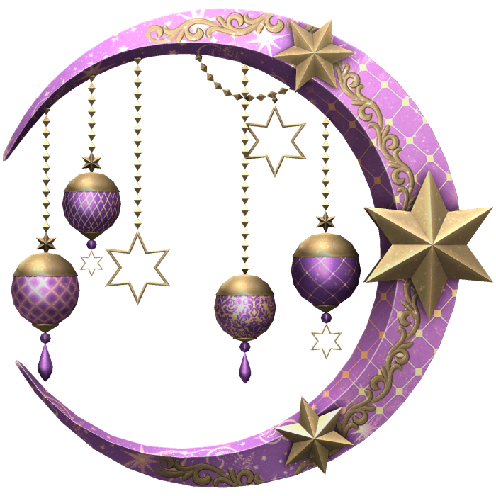 Winter Aesthetic Crescent Moon