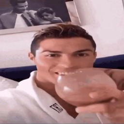 Jump Into Ronaldo Drinking