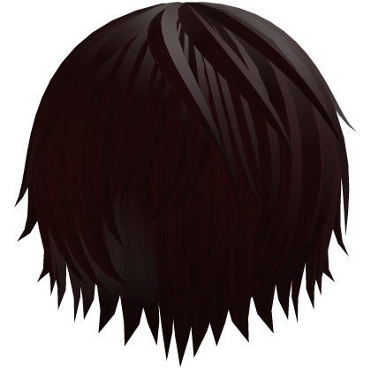 red messy moe soft vkei hair