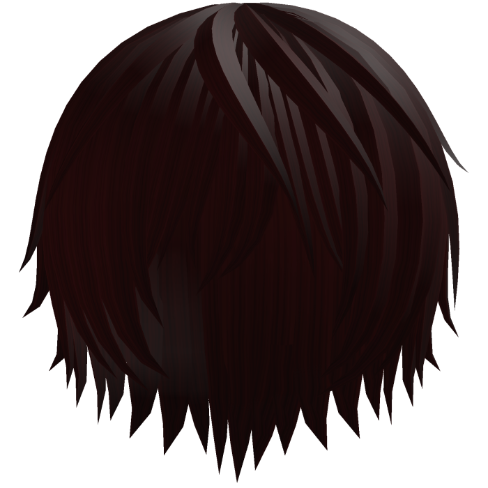 red messy moe soft vkei hair