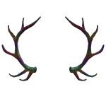 Rainbow Triangle Antlers