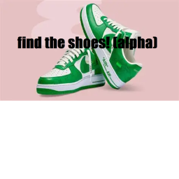 find the shoes!
