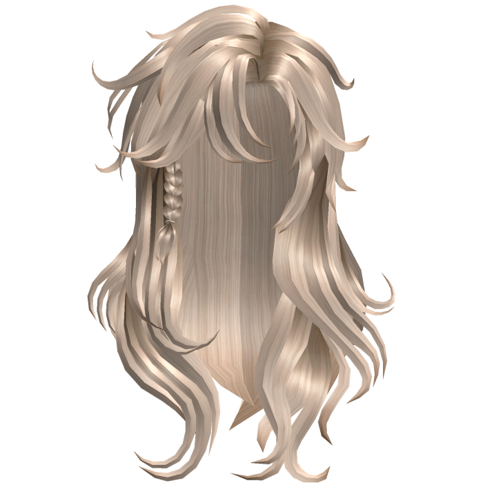 Blonde Braided Waves