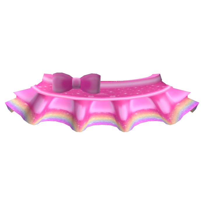 ♡ hot pink rainbow kitty unicorn tweencore skirt