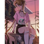 sailor moon is very swaggy