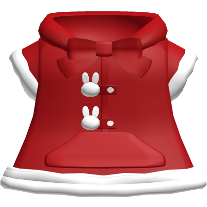 Winter Bunny Coat - Red