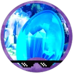 Blue Crystal Egg