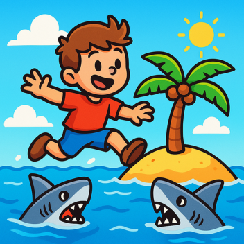 Desert Island! 🏝️ [OBBY]